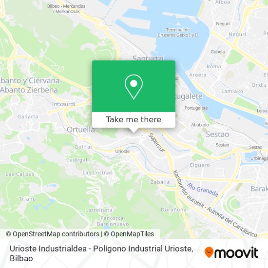 Urioste Industrialdea - Polígono Industrial Urioste map