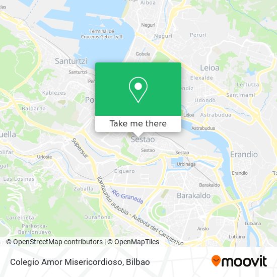 Colegio Amor Misericordioso map