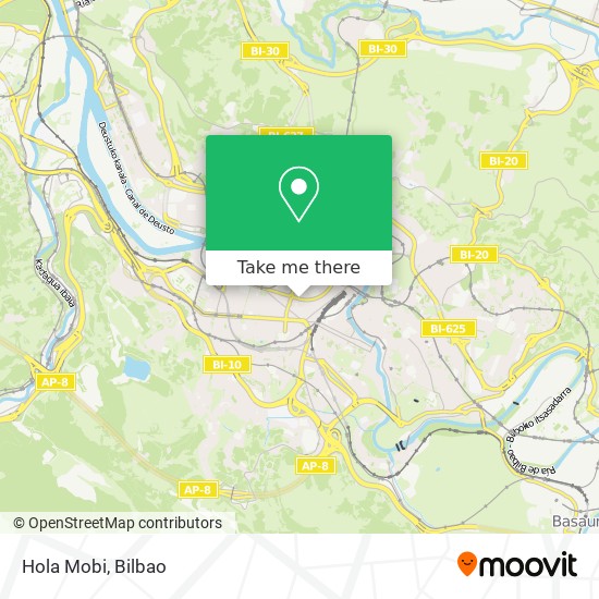 Hola Mobi map