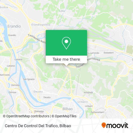 Centro De Control Del Tráfico map