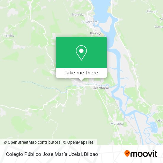 Colegio Público Jose María Uzelai map