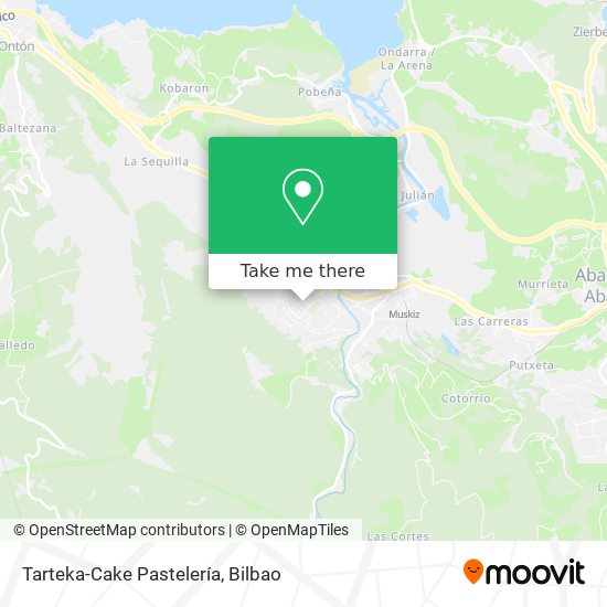 Tarteka-Cake Pastelería map