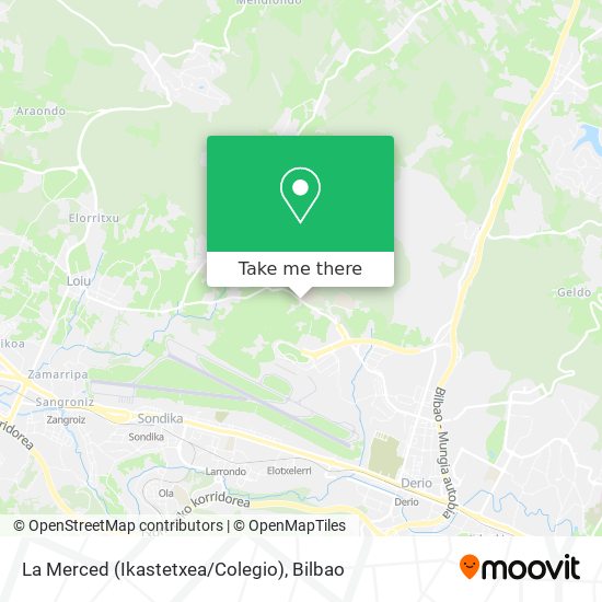 La Merced (Ikastetxea/Colegio) map