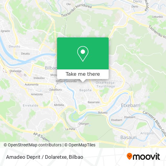 mapa Amadeo Deprit / Dolaretxe