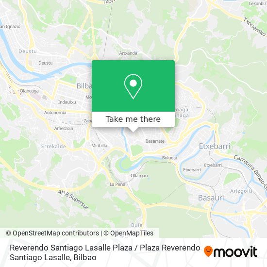 Reverendo Santiago Lasalle Plaza / Plaza Reverendo Santiago Lasalle map