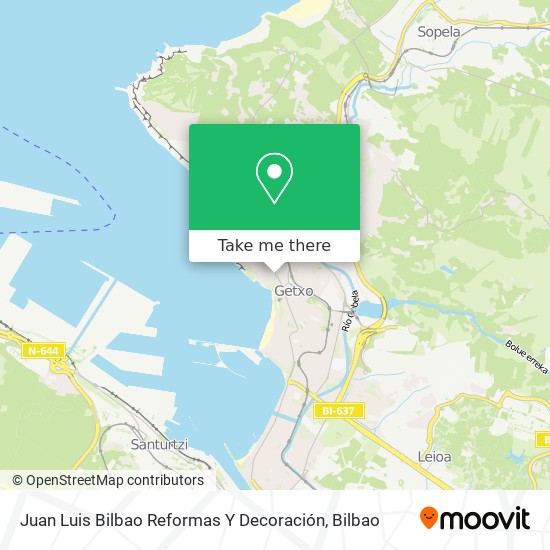 Juan Luis Bilbao Reformas Y Decoración map