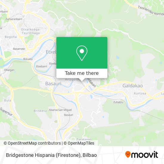 Bridgestone Hispania (Firestone) map