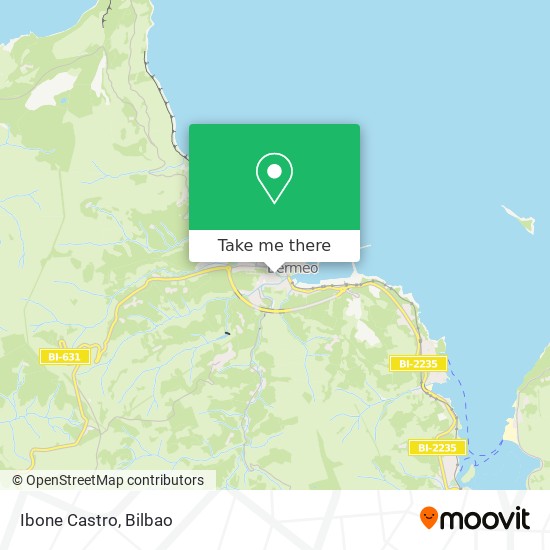 Ibone Castro map