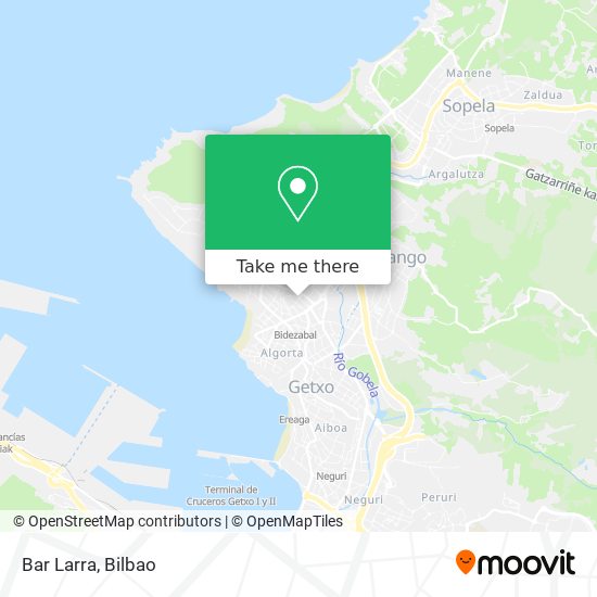 Bar Larra map