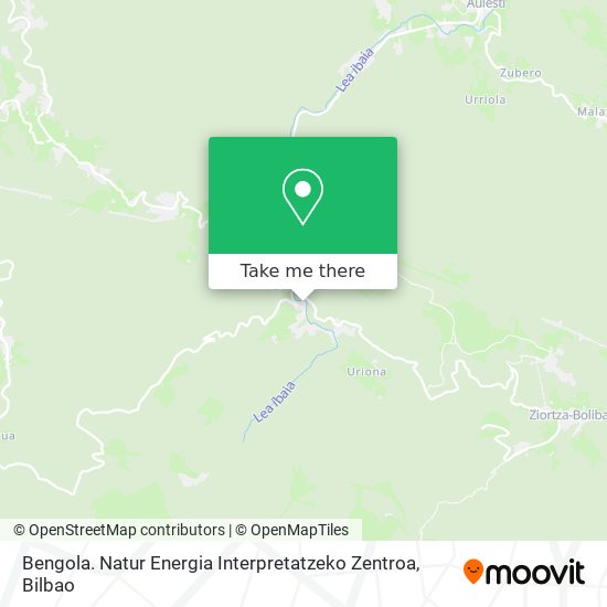 Bengola. Natur Energia Interpretatzeko Zentroa map