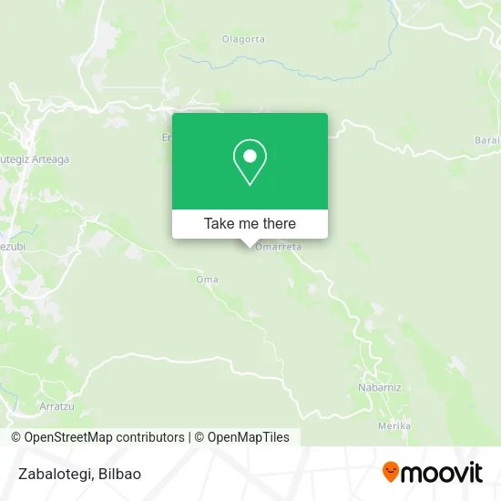 Zabalotegi map