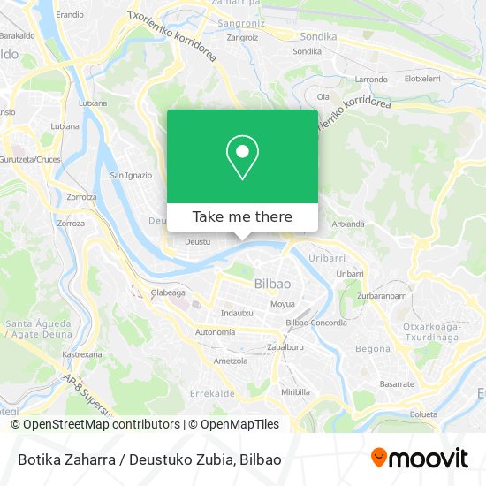 Botika Zaharra / Deustuko Zubia map