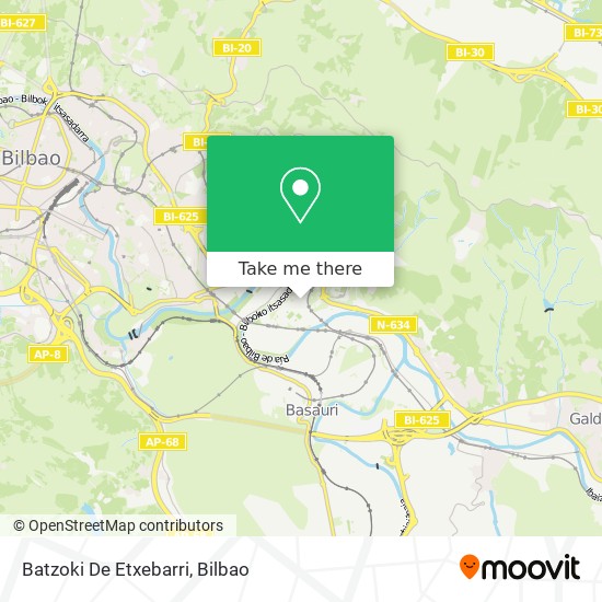 Batzoki De Etxebarri map