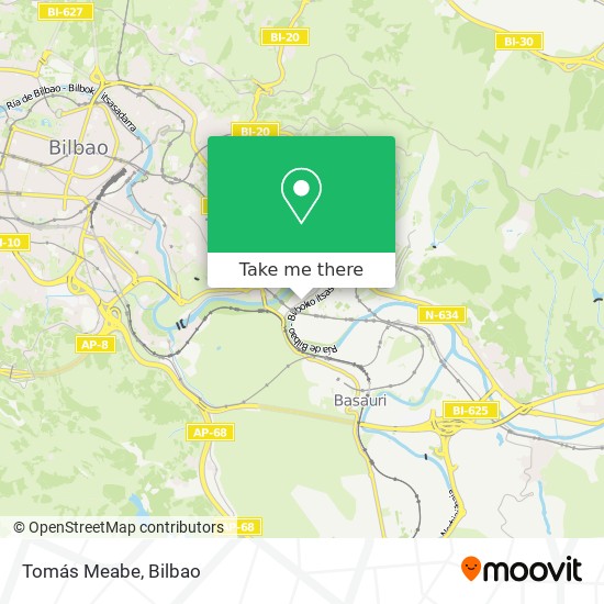 Tomás Meabe map