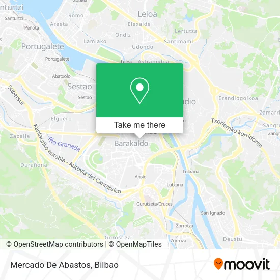 mapa Mercado De Abastos