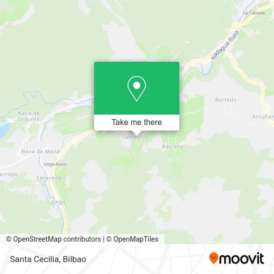 Santa Cecilia map