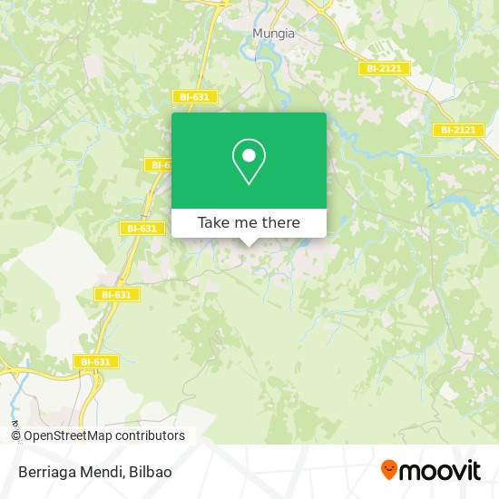 Berriaga Mendi map
