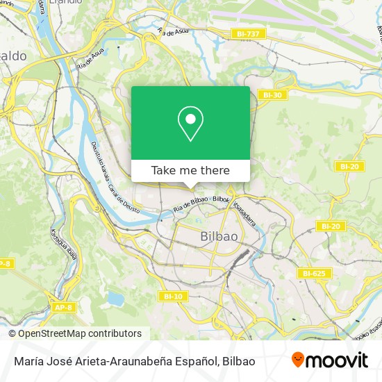 mapa María José Arieta-Araunabeña Español