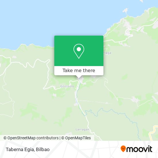 Taberna Egia map
