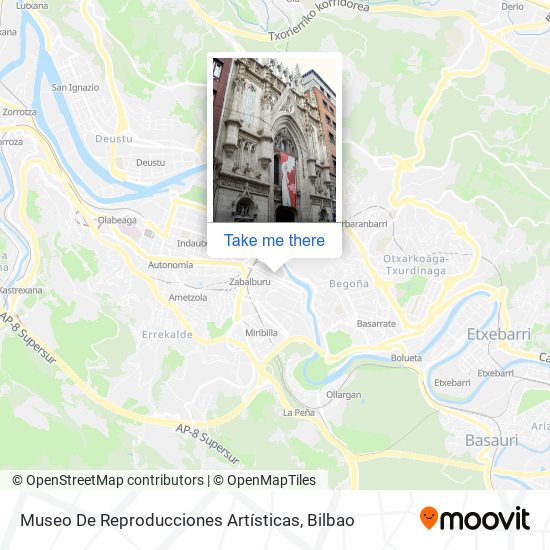Museo De Reproducciones Artísticas map