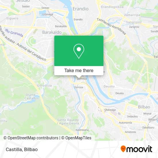 Castilla map