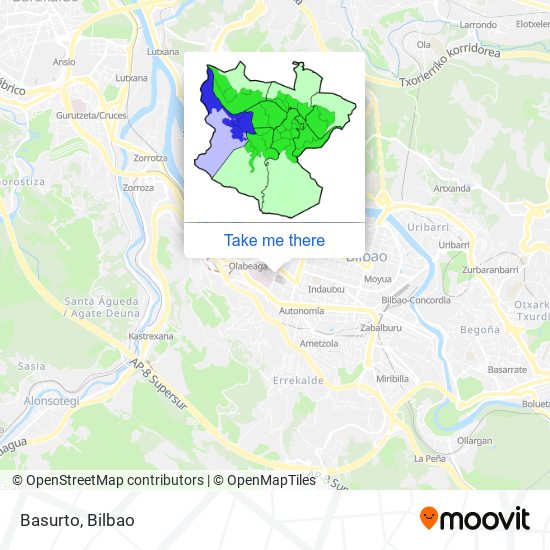 Basurto map