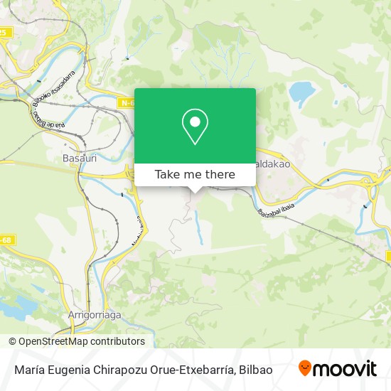 María Eugenia Chirapozu Orue-Etxebarría map