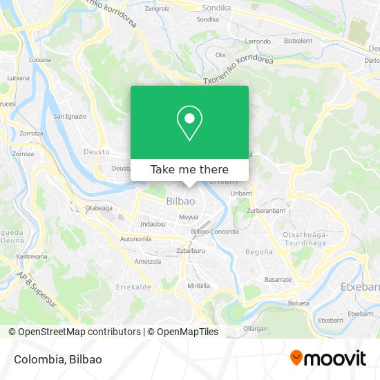 mapa Colombia