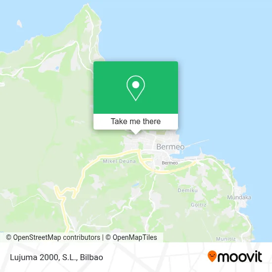 Lujuma 2000, S.L. map