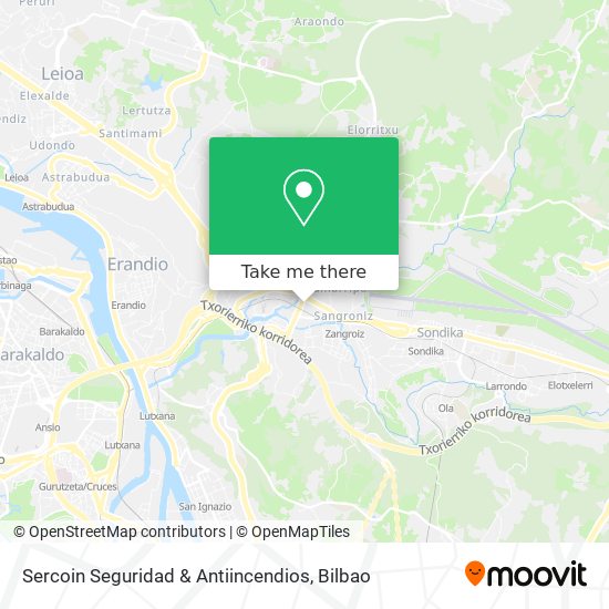 Sercoin Seguridad & Antiincendios map