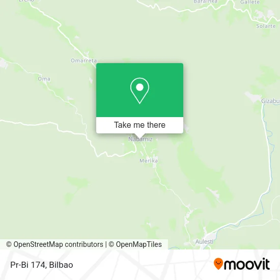 Pr-Bi 174 map