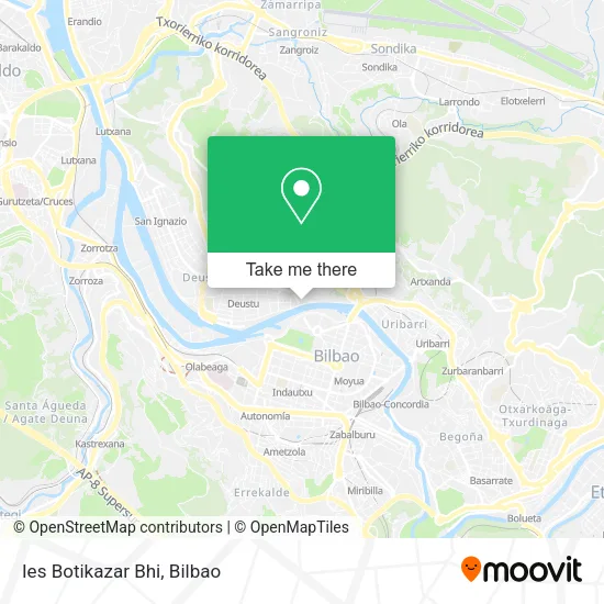 Ies Botikazar Bhi map