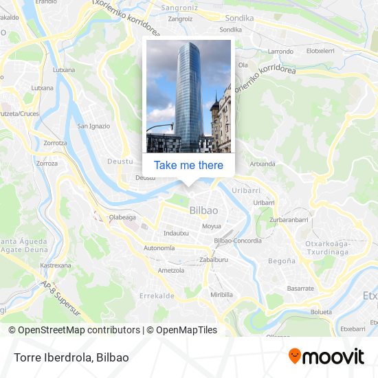 mapa Torre Iberdrola