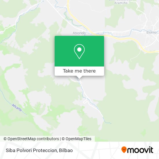 Siba Polvori Proteccion map