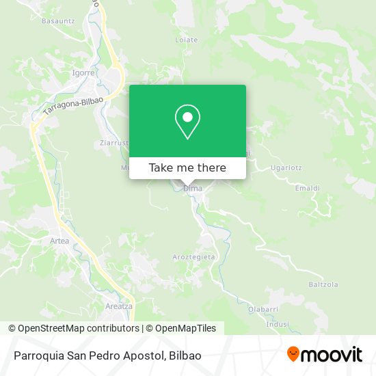 mapa Parroquia San Pedro Apostol