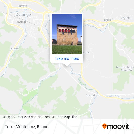 Torre Muntsaraz map