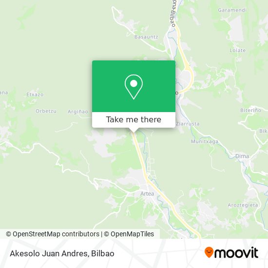 mapa Akesolo Juan Andres