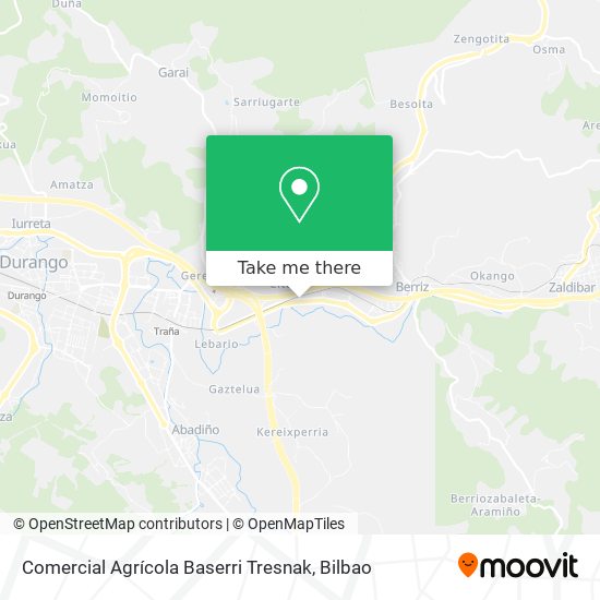 mapa Comercial Agrícola Baserri Tresnak