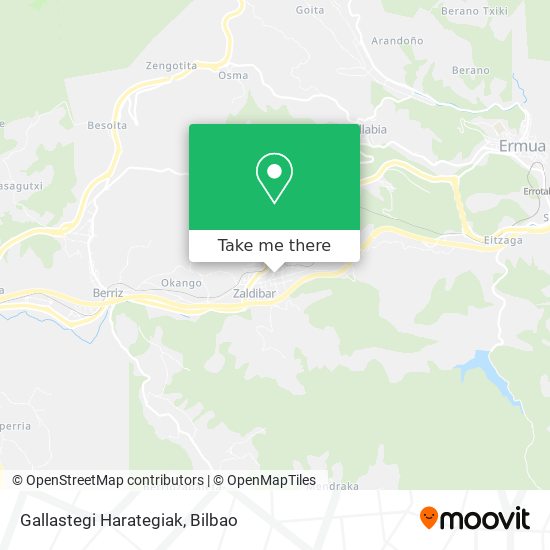 mapa Gallastegi Harategiak