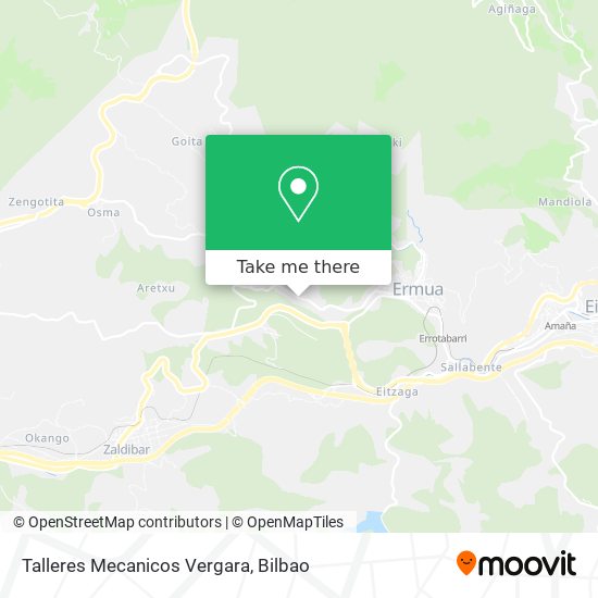 Talleres Mecanicos Vergara map