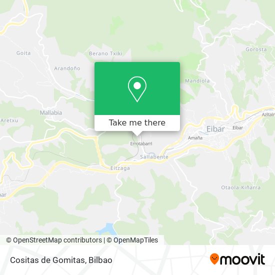 mapa Cositas de Gomitas