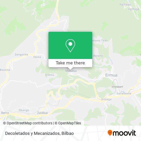 Decoletados y Mecanizados map