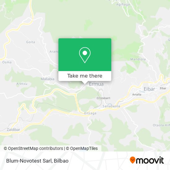 Blum-Novotest Sarl map