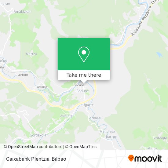 Caixabank Plentzia map