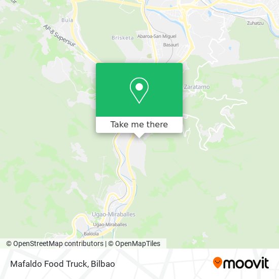 mapa Mafaldo Food Truck