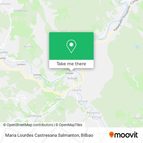 Maria Lourdes Castresana Salmanton map