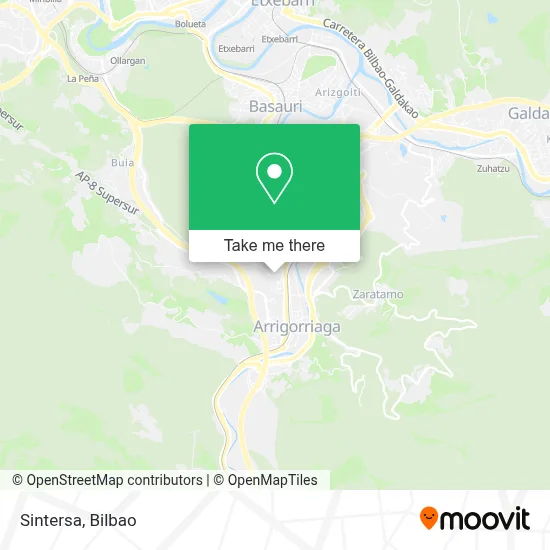 Sintersa map