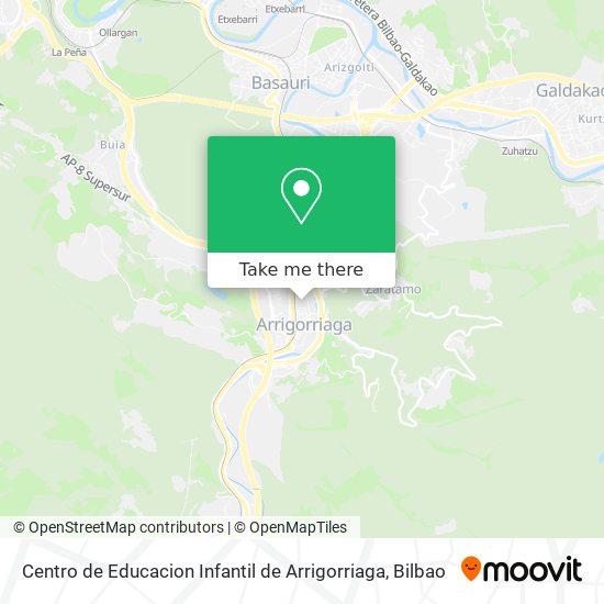 Centro de Educacion Infantil de Arrigorriaga map