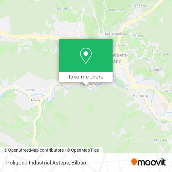 Polígono Industrial Astepe map