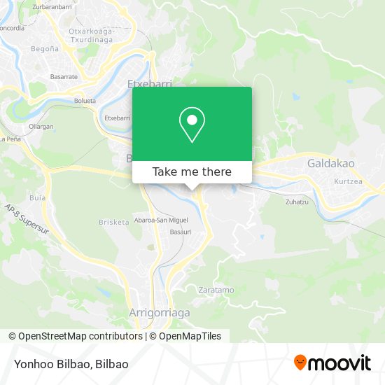 Yonhoo Bilbao map